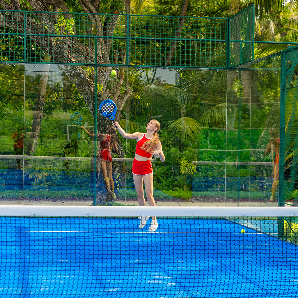 Paddle Tennis at Veligandu Maldives