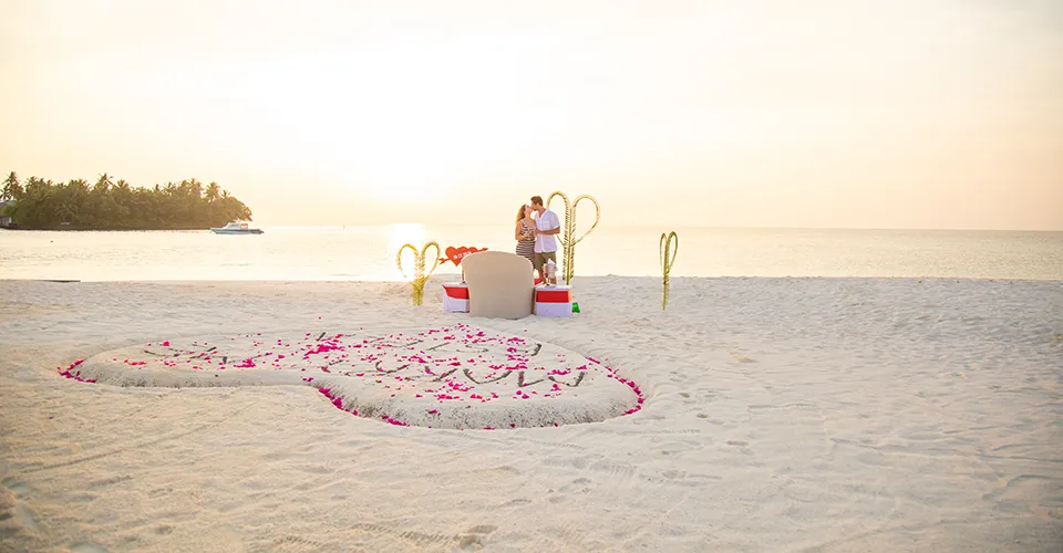 Wedding Proposals in Veligandu Maldives