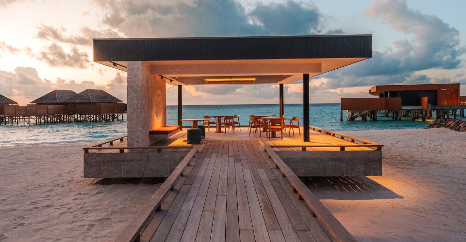 Raalhu Champagne Pavilion at Veligandu Maldives