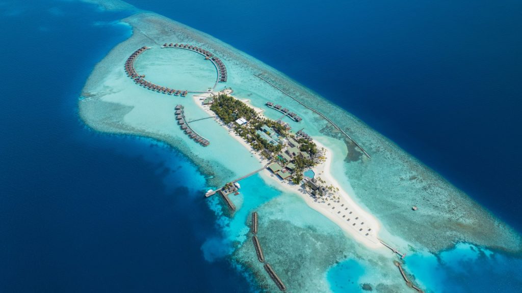 Veligandu Maldives Resort Island Aerial