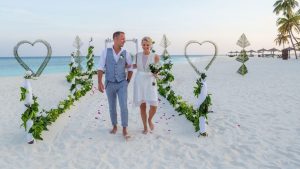 Beautiful weddings in Veligandu Maldives