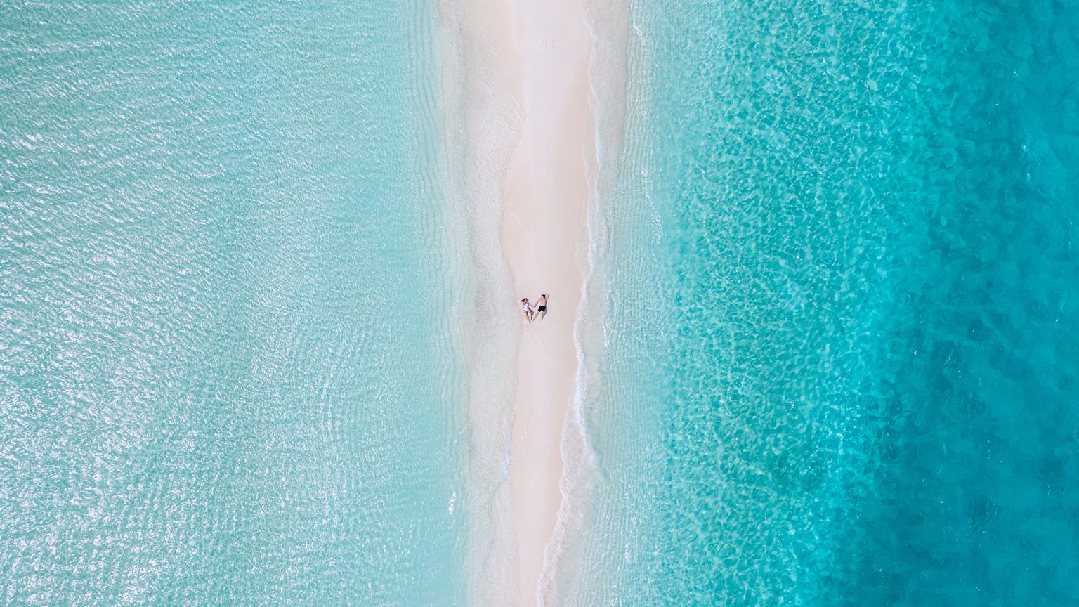Drone Shoot at Veligandu Maldives