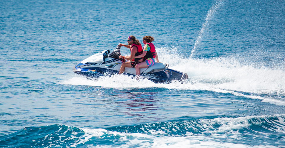 Adventure Jet Ski at Veligandu Maldives
