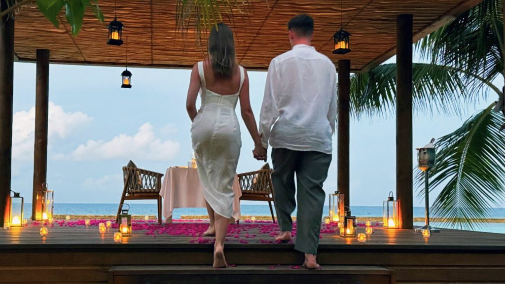 Seaside Serenity Dinner Experience at Veligandu