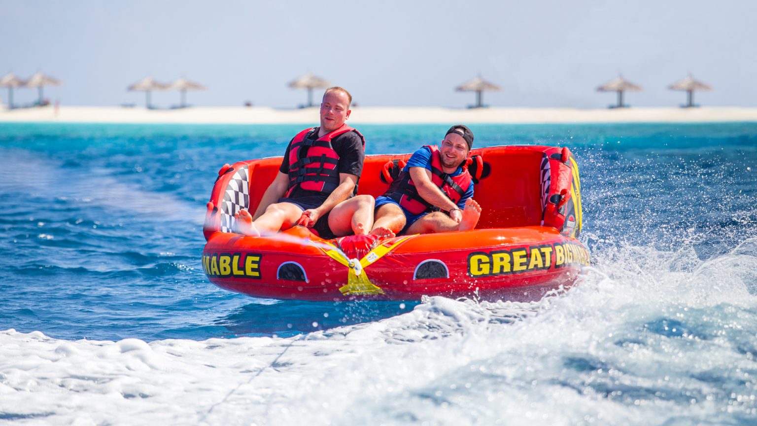 Inflatable Ride at Veligandu Maldives