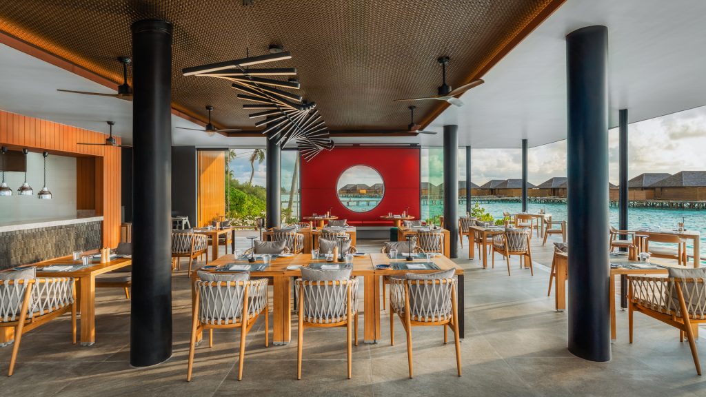 Raalhu Restaurant at Veligandu Maldives