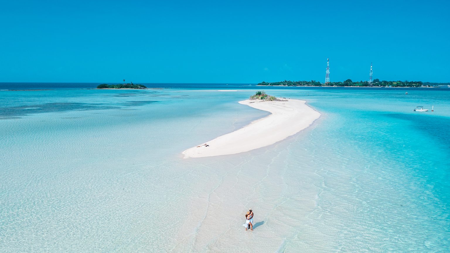 Drone Shoot at Veligandu Maldives