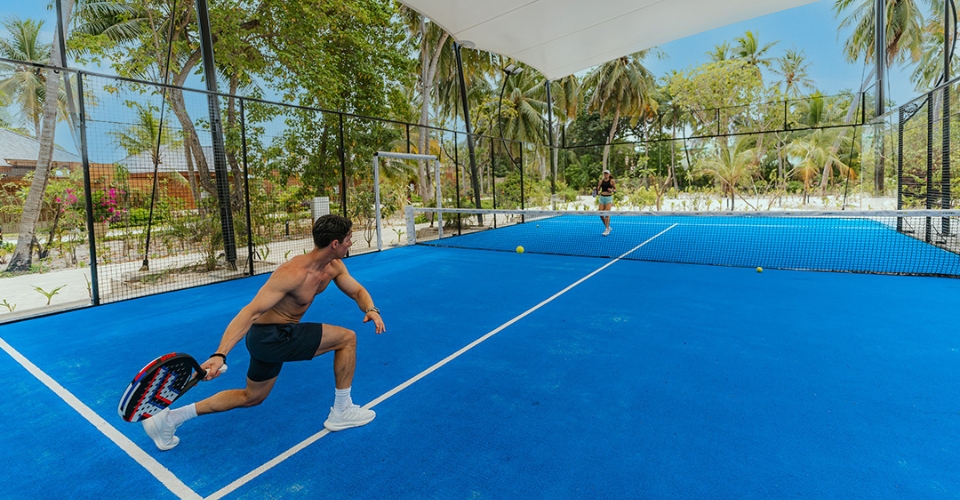 Padel at Veligandu