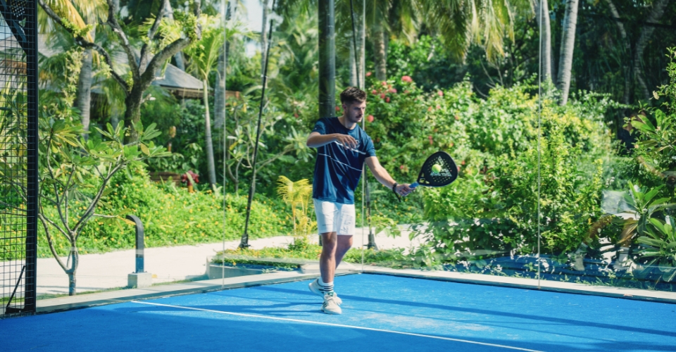 Padel Coach at Veligandu Maldives