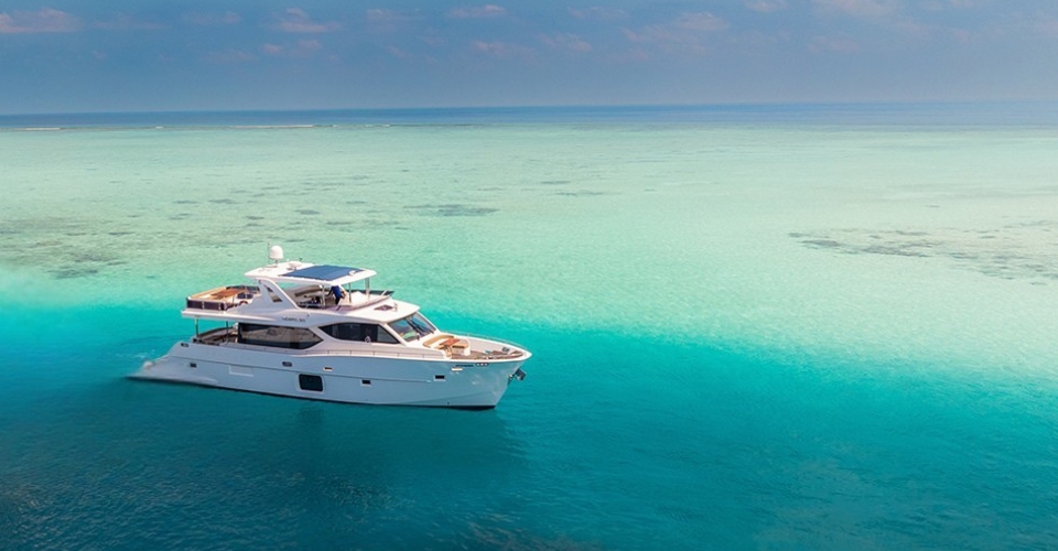 Private yacht charters by Veligandu Maldives