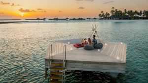 Veligandu maldives Wedding proposals and romantic moments on the 360-degree Ocean platform