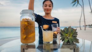 Sustainable Food Creations at Veligandu Maldives: One Pineapple Endless Possibilities