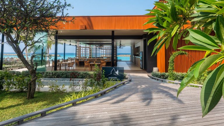 Madivaru Restaurant at Veligandu Maldives