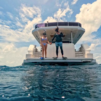 Snorkeling at Veligandu Maldives